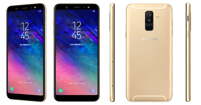Samsung Galaxy A6 Plus goud