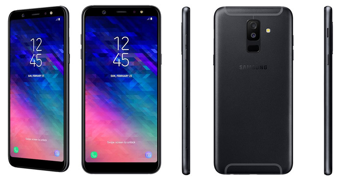 Samsung Galaxy A6 Plus zwart