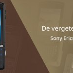De vergeten telefoon: Sony Ericsson K850i
