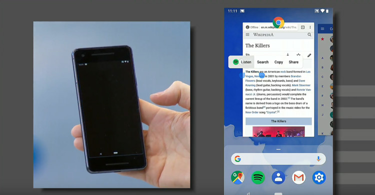 Android P multitasking