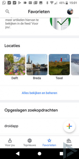 Google Nieuws 5.0 lokaal nieuws