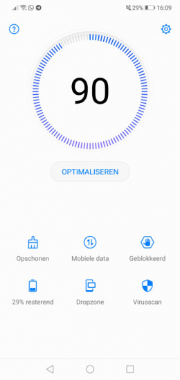 Huawei P20 Lite telefoonbeheer