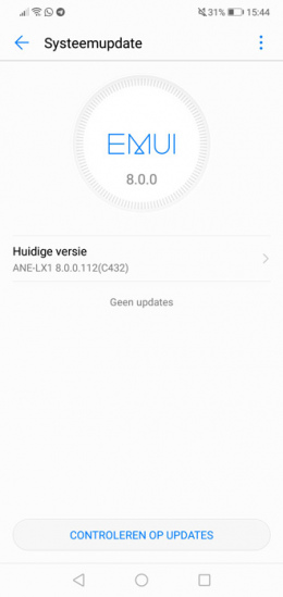 Huawei P20 Lite update