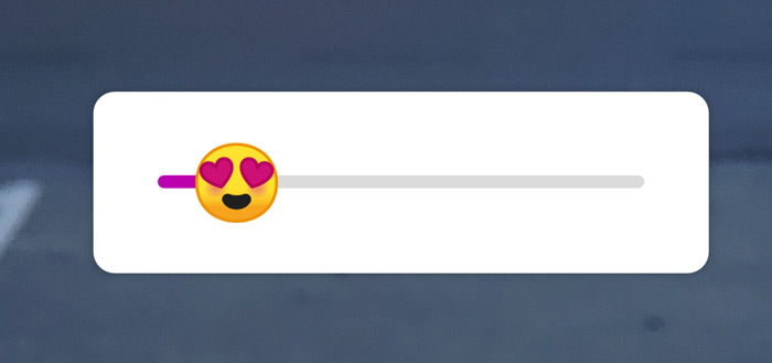 Instagram Emoji Slider