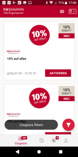 Rossmann app