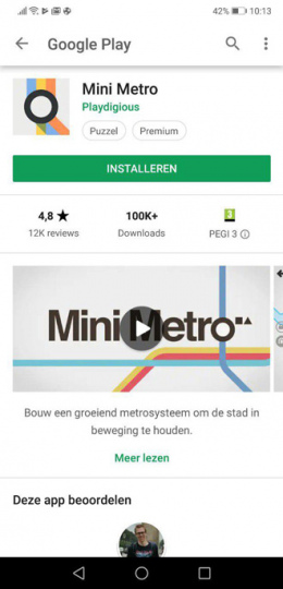 Google Play Store nieuwe interface