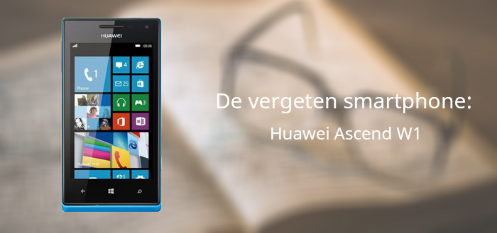 Huawei Ascend W1 vergeten