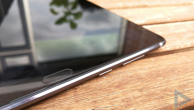 Huawei MediaPad M5 vingerafdrukscanner