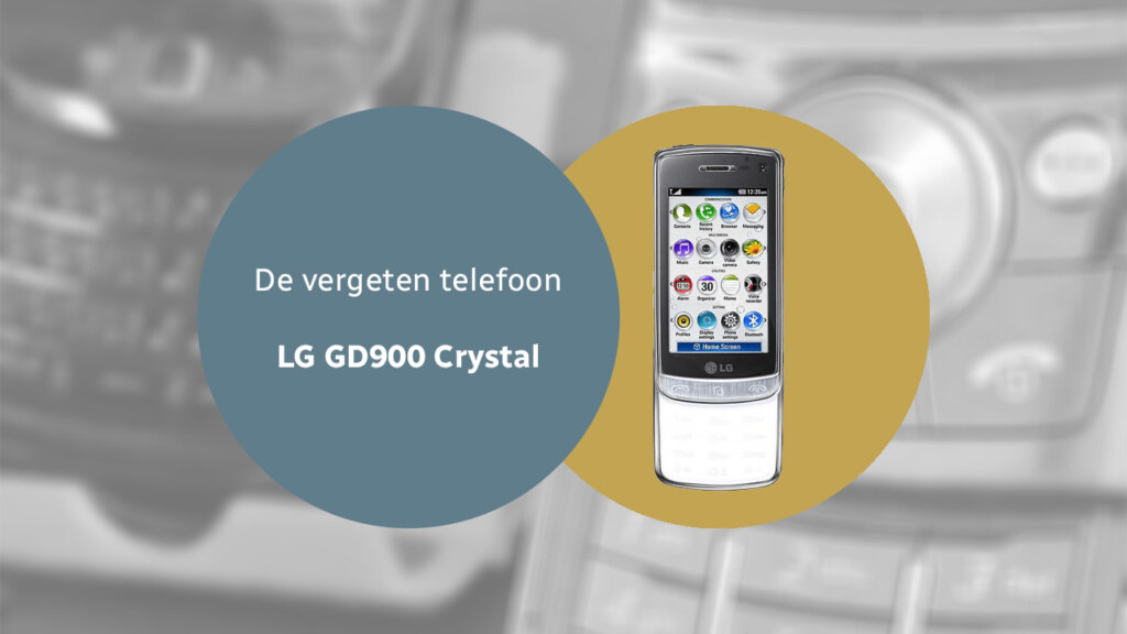 LG Gd900 crystal vergeten header