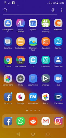 Asus ZenFone 5 menu