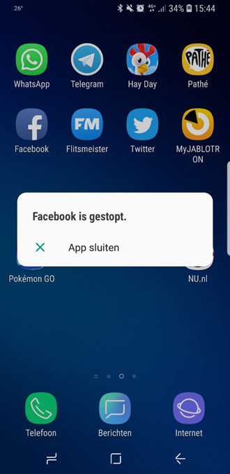 Tag Android Melding Het Proces Com Google Process Gapps Is Gestopt