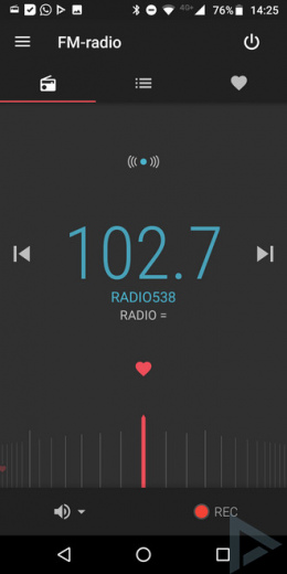 Moto G6 FM-radio