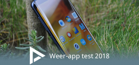 Weer-app test 2018