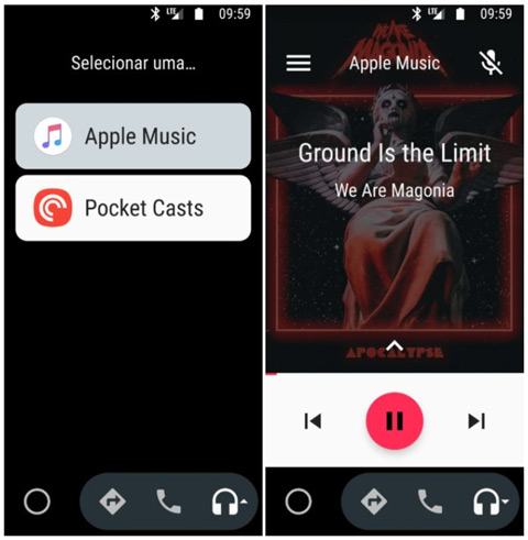 Android Auto Apple Music