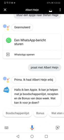 Google Assistent Nederlands