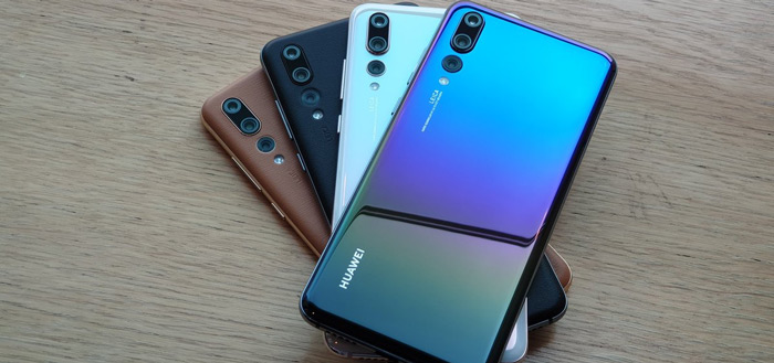 Huawei P20 pro kleuren