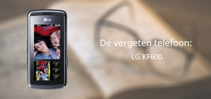 LG KF600 vergeten header