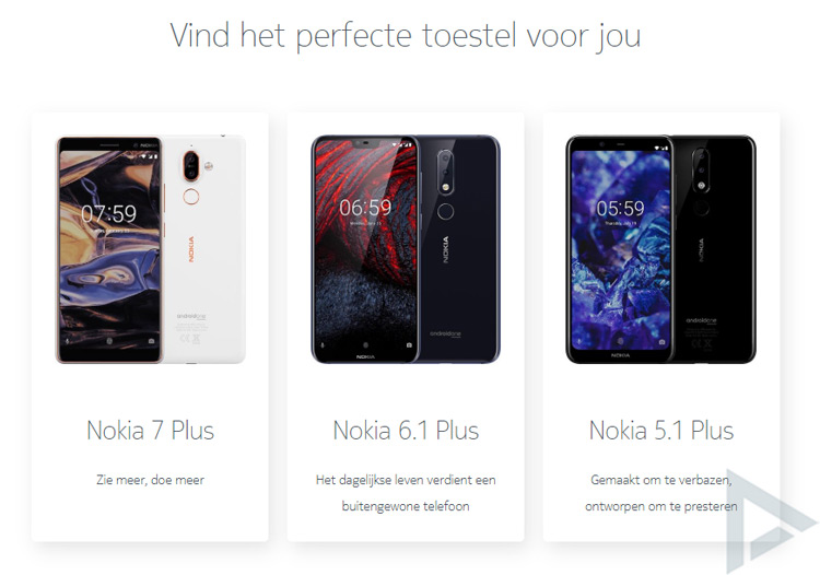 Nokia 5.1 Plus Nokia 6.1 Plus Nederland