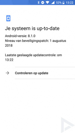 Nokia 6 beveiligingsupdate augustus 2018