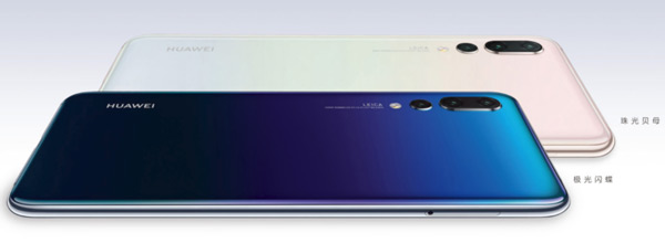 Huawei P20 Pro kleuren