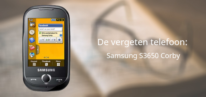 De vergeten telefoon: Samsung Corby S3650
