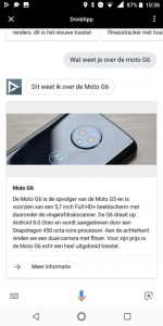 Spreek met DroidApp