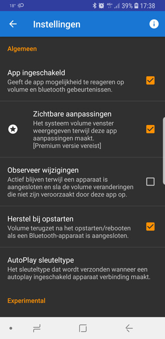 soundmate bluetooth volume control.app