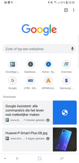 Chrome 69 Android