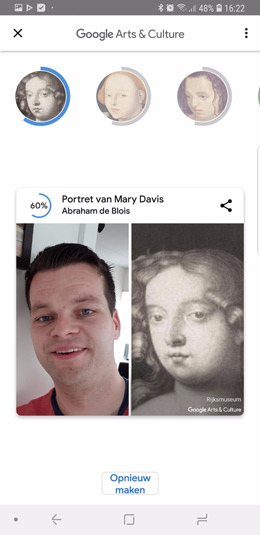 Google Art Selfie