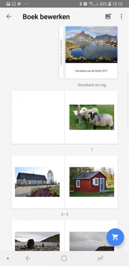 Google Foto's fotoboek