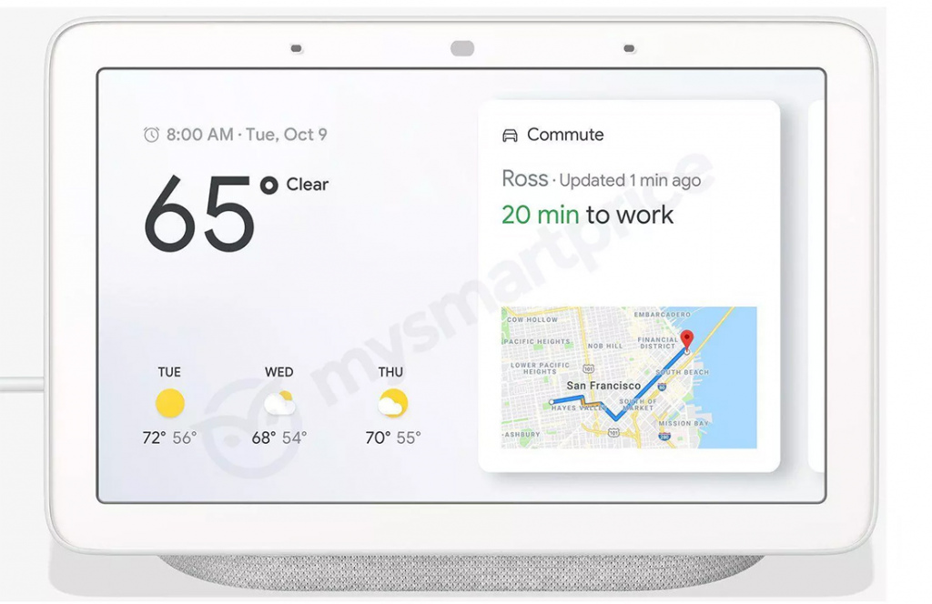 Google Home Hub voorkant