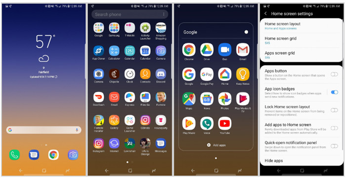 Samsung Experience 10 Launcher