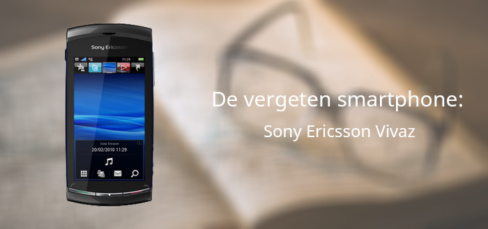 Sony Ericsson Vivaz vergeten header