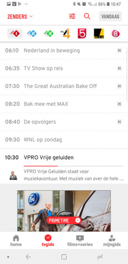 TVGids.nl zenders