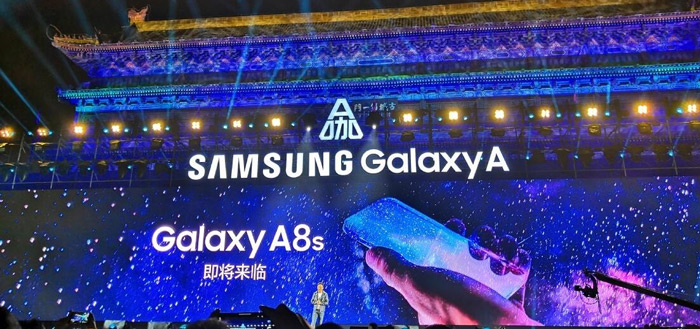 Samsung presenteert Galaxy A6s en A8s; volledig scherm, geen notch