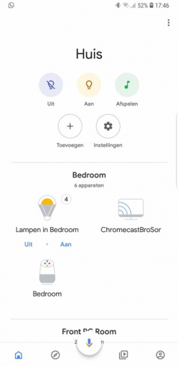 Google Home app