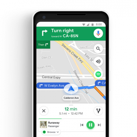 Google Maps Spotify