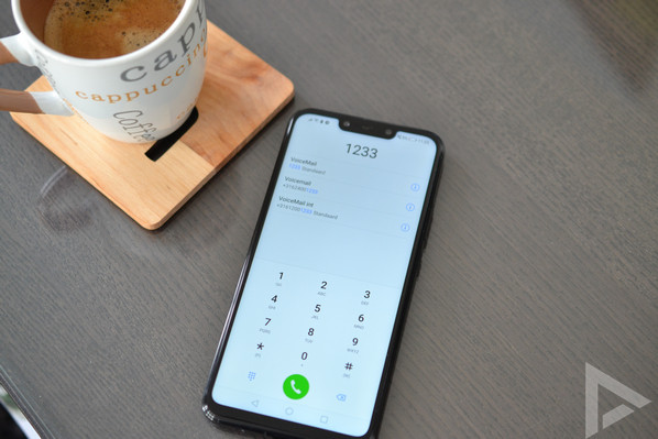 Huawei Mate 20 Lite dialer