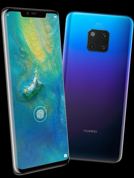 Huawei mate 20 pro render