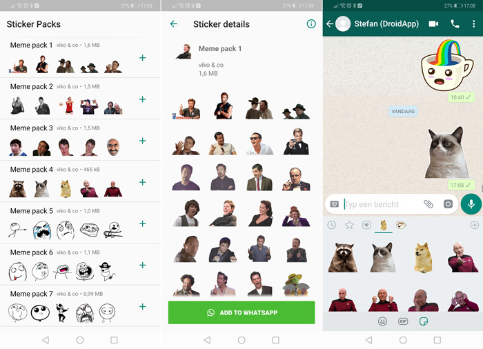 wijk systematisch Perfect Meme stickers voor WhatsApp: de leukste stickers in je chat