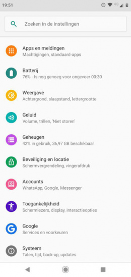 Motorola One Android 9 Pie