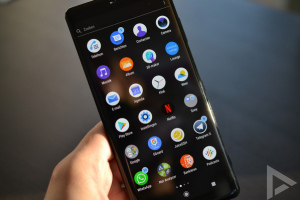 Sony Xperia XZ3 menu