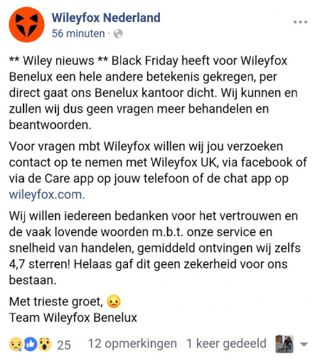 Wileyfox Benelux