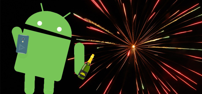 Android nieuwjaar header