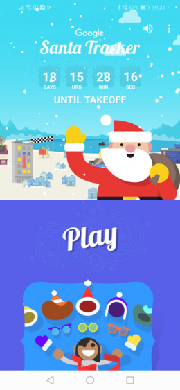 Google Santa Tracker 2018