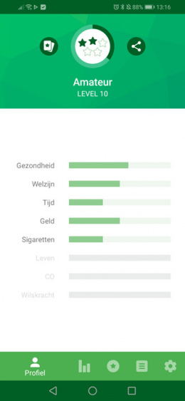 Kwit stoppen roken app