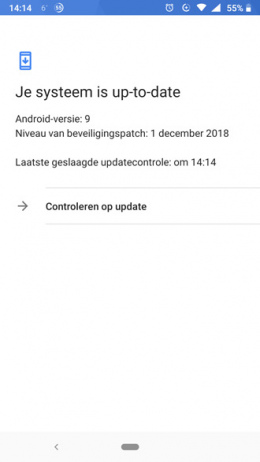 Nokia 6.1 Beveiligingsupdate december 2018