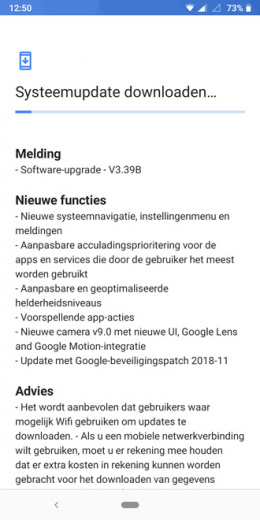 Nokia 7 Plus november update