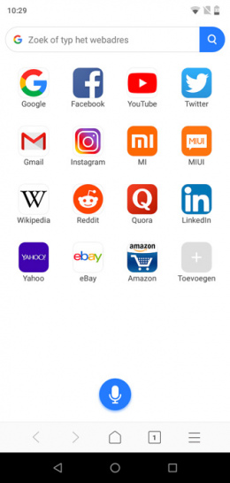 Xiaomi Mint Browser