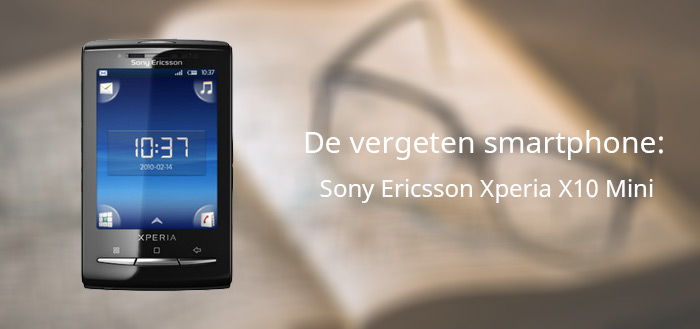 Sony Ericsson Xperia X10 Mini vergeten